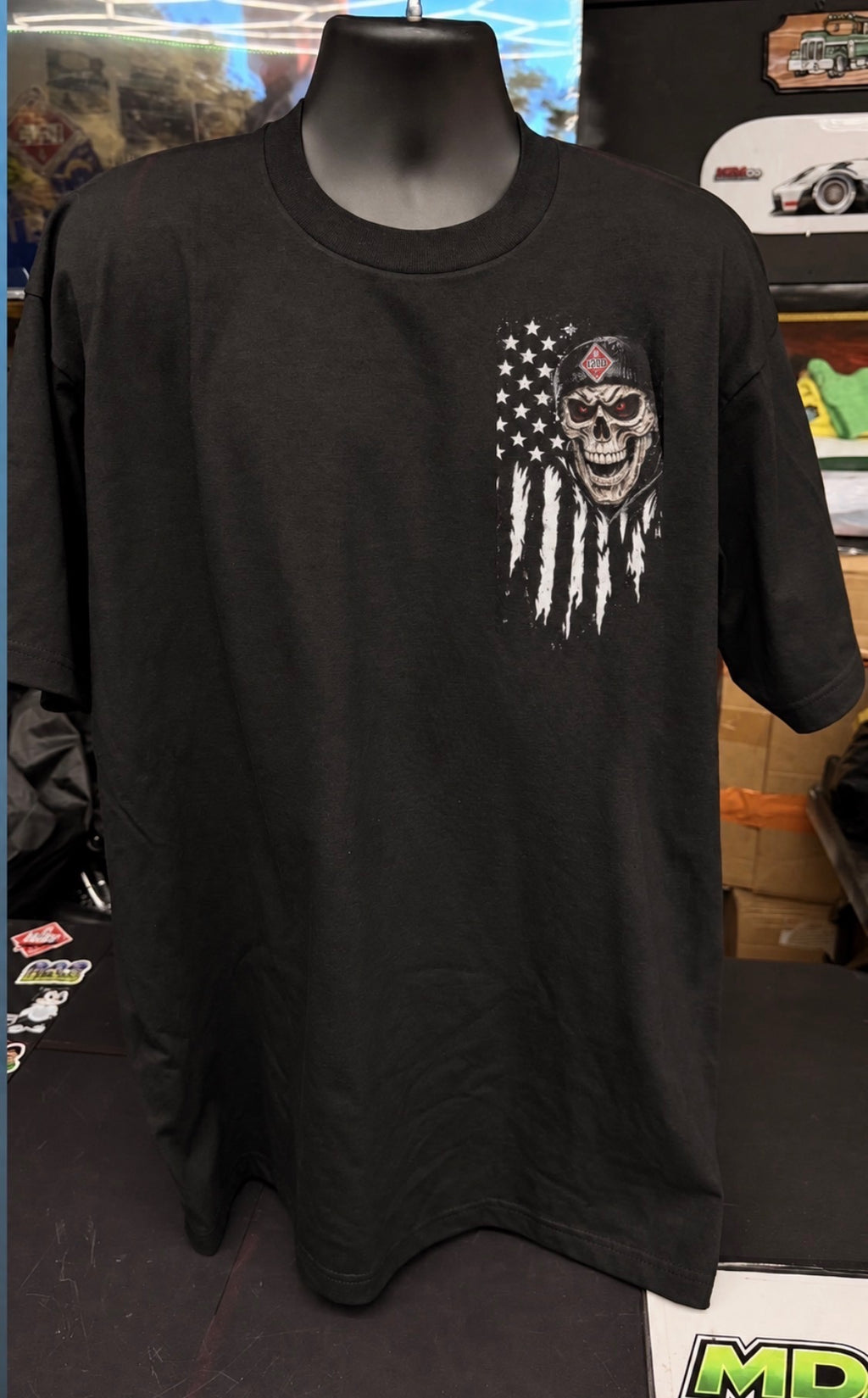 Fuel Slingers Midnight Hauler Tee 💀♦️