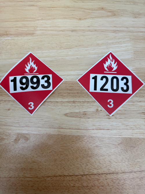 1203 ♦️EMBOSSED STICKER -3 PACK
