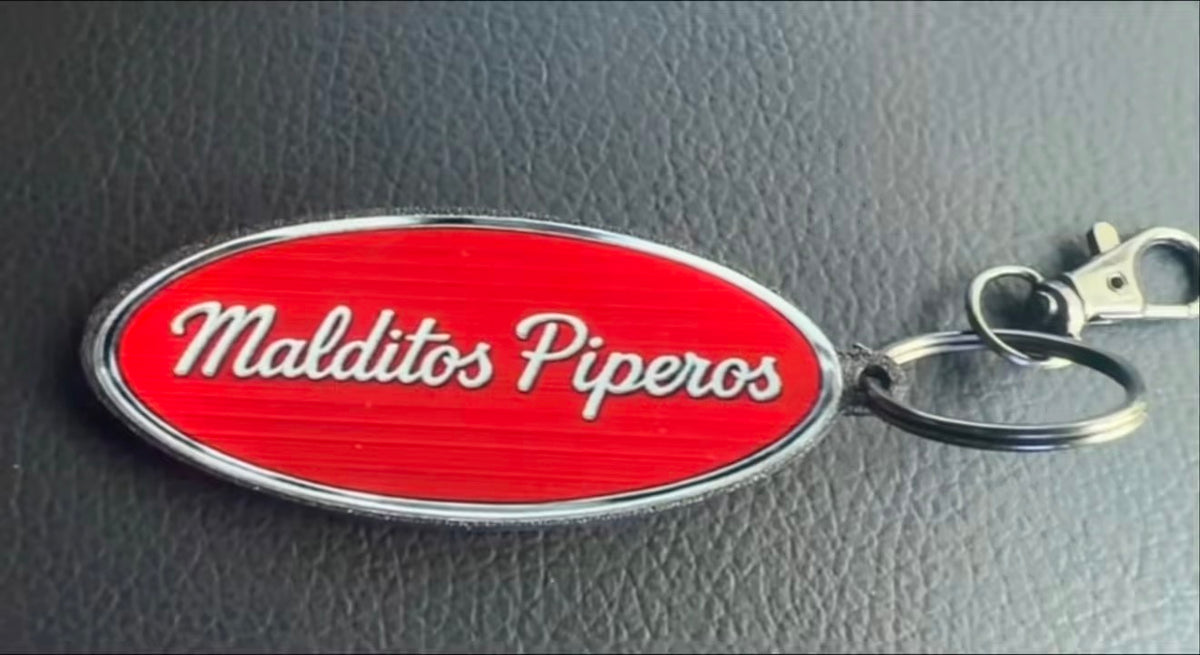 MALDITOS PIPEROS KEYCHAIN ♦️💀