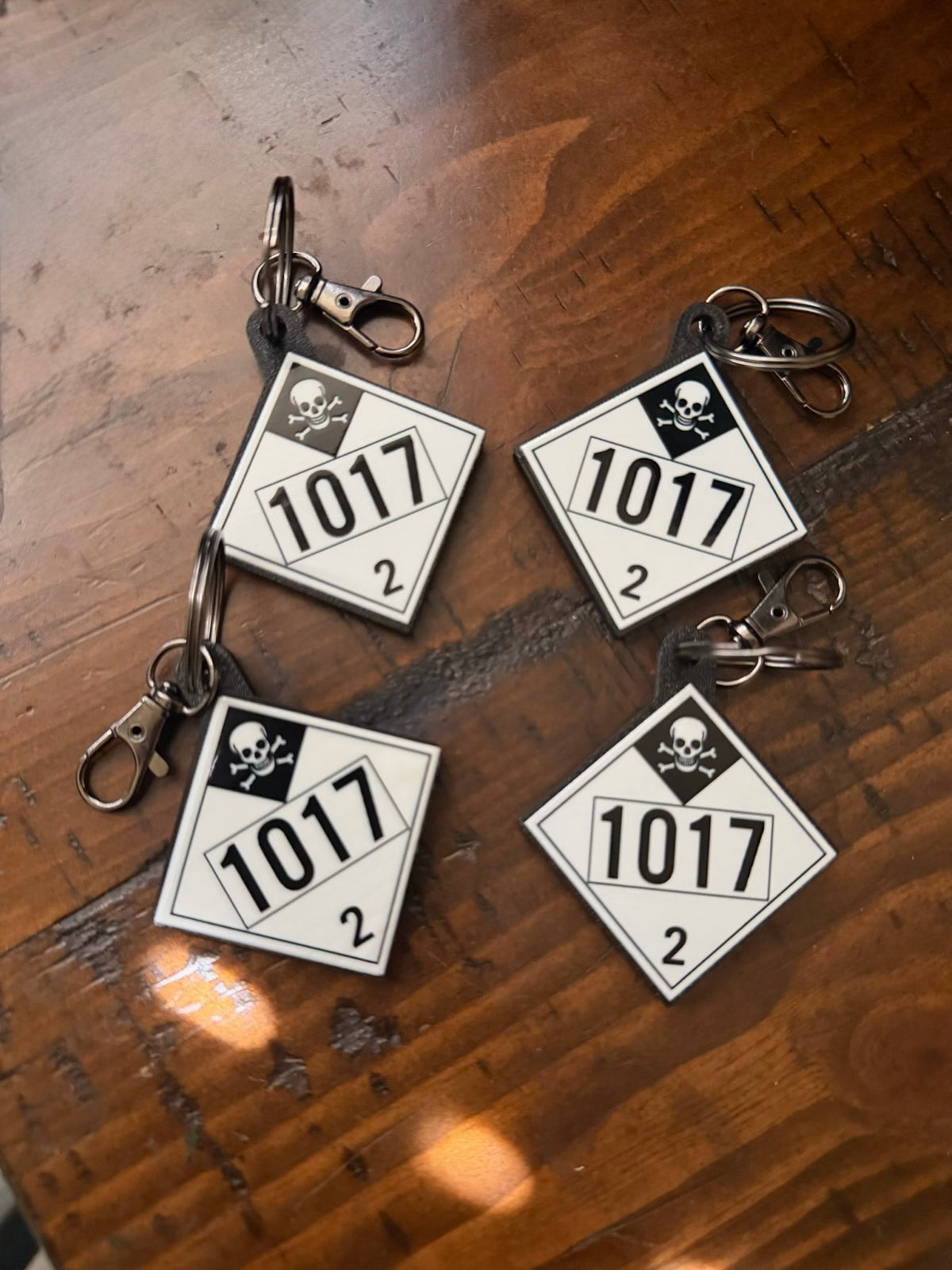 Fuel Slingers Keychain 1017 💀