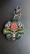 Malditos Piperos Keychain ♦️💀🤠🔥