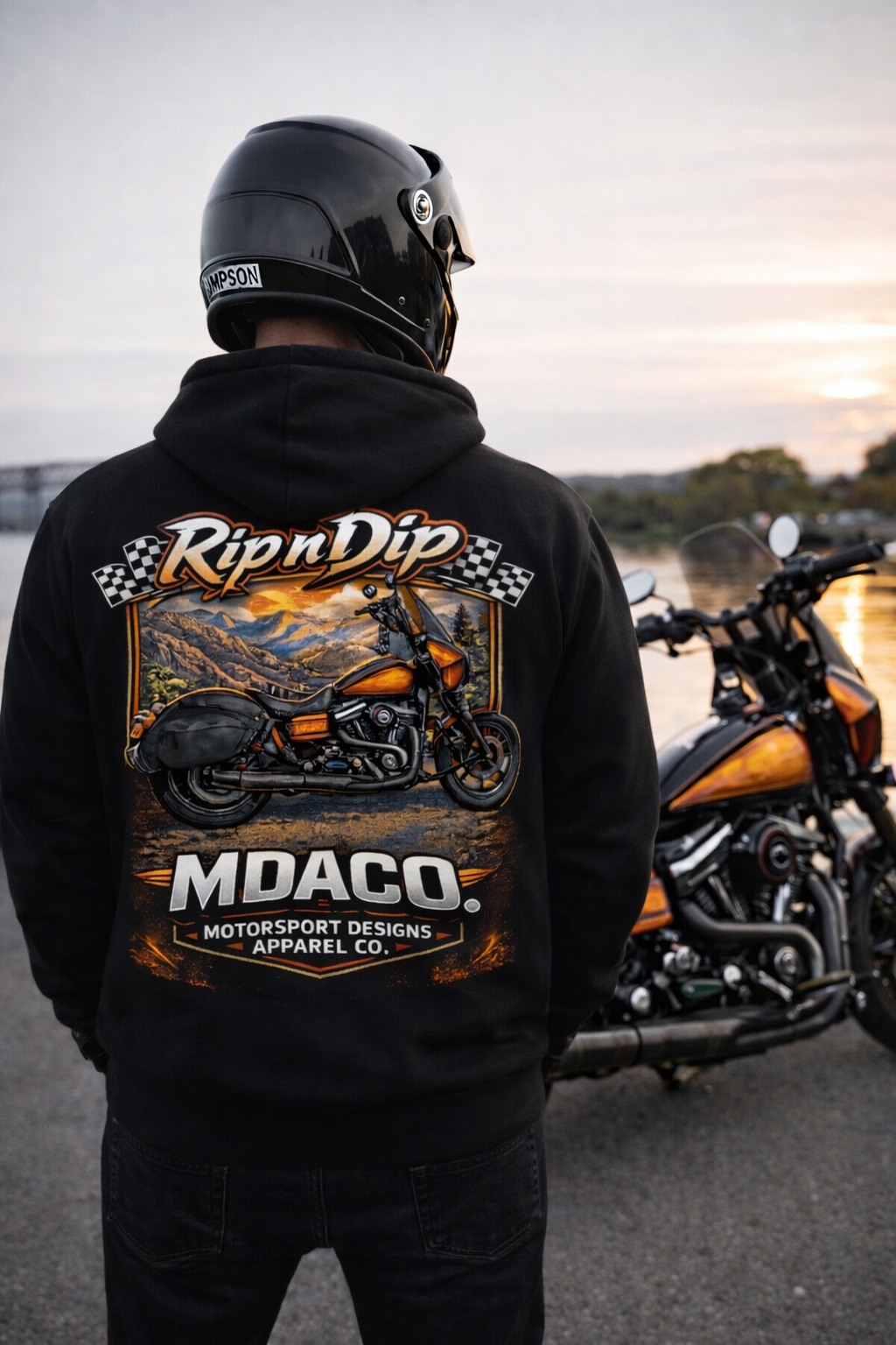 Rip N Dip Moto Hoodie